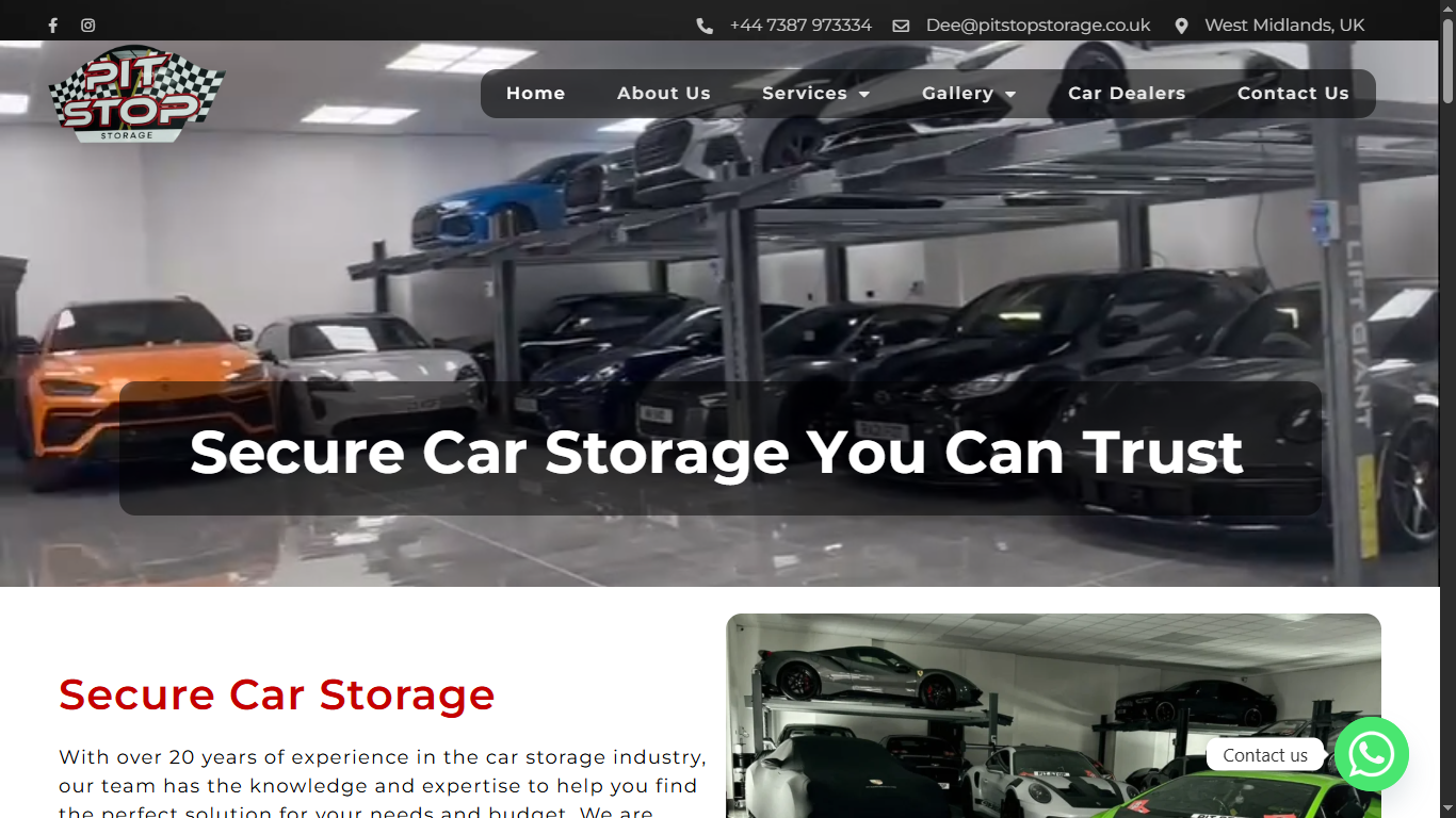 Pitstop Storage